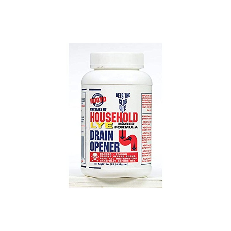 Rooto Drain Opener 16 Oz (Pack of 12)