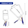 2 Pack Heavy Duty Locking C-Clamp 18 Inch Face Clamp,