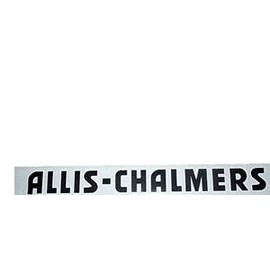 AC Allis - Chalmers (Black) Vinyl Cut Decal (Single Decal) - DJS255