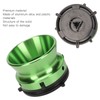 1 Pair 10 Inch Opener Polished Aluminum NAB Hub Adapters