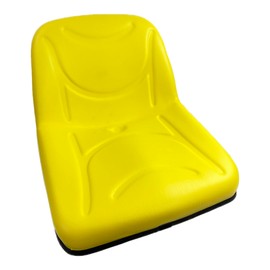 E-AM132775 Yellow Highback Seat for John Deere GT242, GT262, GT275, LX172, LX173, LX176, LX178, LX186, ++++