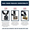 ABUS Hardened Steel 14KS 2 Foot x 9/16" Thick Square