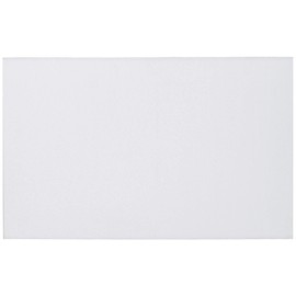 White Large Rectangular Hardback Lamp Shade 16" Wide x 8" Deep x 10" High (Spider) Replacement with Harp and Finial - Springcrest