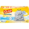 Glad ForceFlex Tall Kitchen Trash Bags, 13 Gallon, Gain Fresh