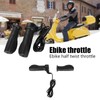Alomejor Bicycle Throttle Grip Electric Bicycle Throttle Speed Handle for