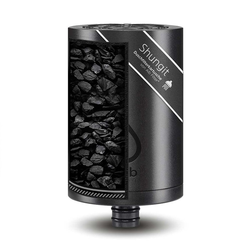 Alb Filter® Shungit Duschfilter Ersatzkartusche. Reinigung und Veredelung von Dusch-