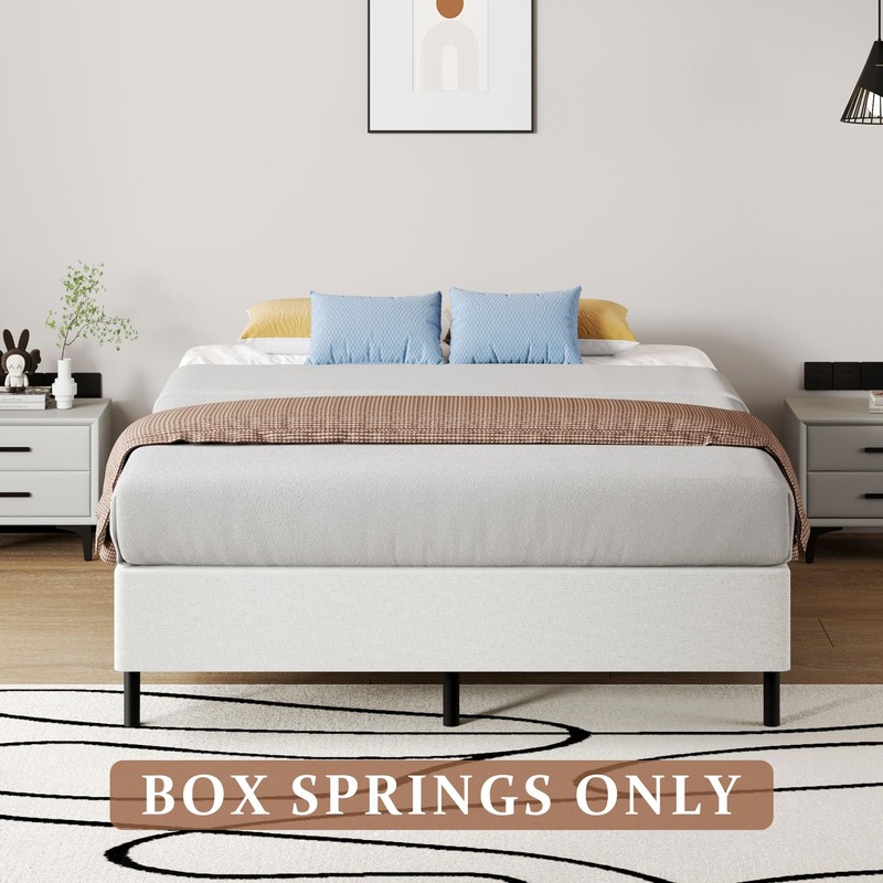 SHOANED Metal Box Spring Queen Size - 9 Inch High