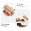 LALAFINA 3pcs Wooden Handwashing Brush Multi-Purpose Nail Brush Natural Pig