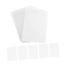 Operitacx 100pcs Photo Laminating Sheets 3 X8mil Waterproof Plastic Laminating Pouches Self Sealing Laminating Sheets