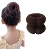 2 Pcs Donut Hair Bun Maker Roll Tool Hair Ring