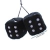 Dice Car Decorations | Square Car Pendant Plush Dice |