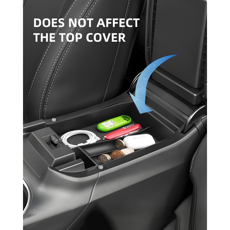 LANGBEAN Upper Armrest Organizer for 2025 2024-2020 Subaru Outback &