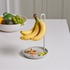 JAJU Banana Holder Tray 18x31.2CM Gray