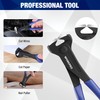 WORKPRO 7 Inch Nail Puller, End Cutting Pliers - Black