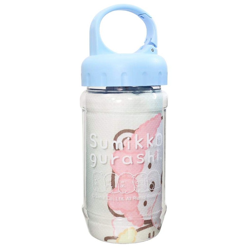 Sumikko Gurashi [Summer Cooling Towel] Bottled Cool Feeling Face Towel/Together