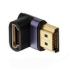 cablecc HDMI Male to HDMI 2.1 Female Vertical Down Angled