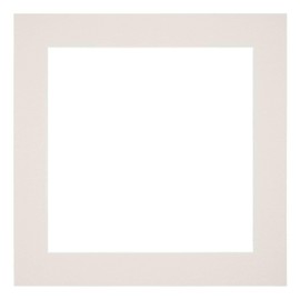 yd. Mount 25 x 25 cm / 15 x 15 cm Cardboard Light Grey Edge 5 cm Straight