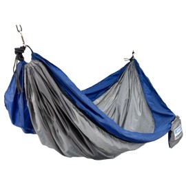 Equip 1 Person Travel Hammock, Navy/Gray, One Size