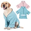 Dog Bath Robe Pajamas Pet Spa Drying Robes Sleepwear for