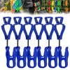 BOZZYS Glove Clips for Work 6-Pack | Blue A+Z Combo