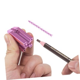 TOVINANNA Plastic Lipstick Sharpener Double Hole Eyeliner Pencil Sharpener Cosmetic Tool