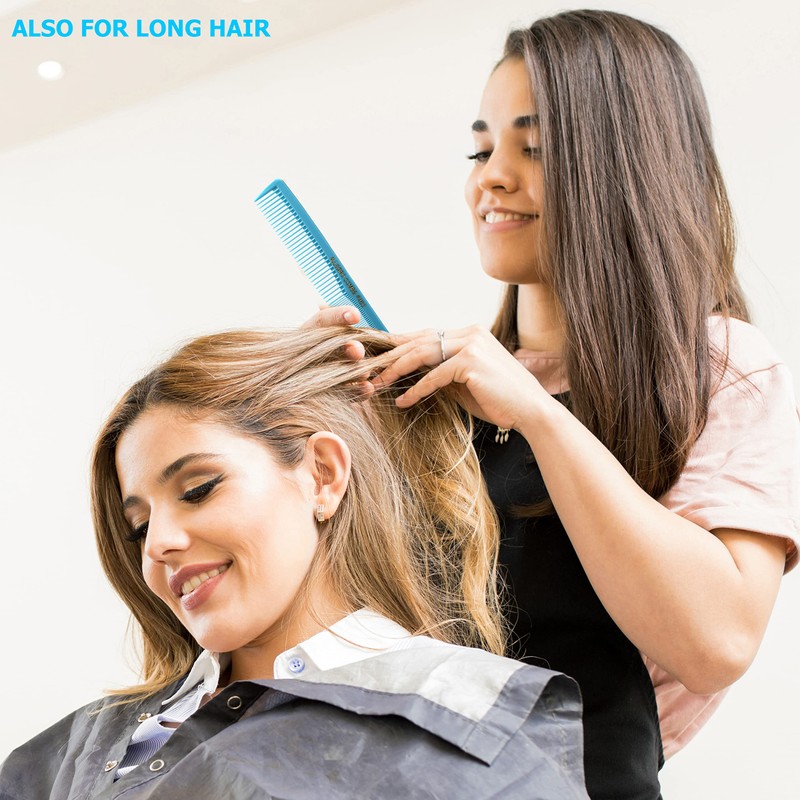 Allegro Combs #400 Barber Combs – 12 Pack Professional Hair