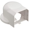Inaba Denko MW-75-W Cosmetic Plumbing Cover, Wall Corner, Wall Removal,