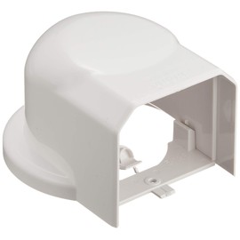 Inaba Denko MW-75-W Cosmetic Plumbing Cover, Wall Corner, Wall Removal, White
