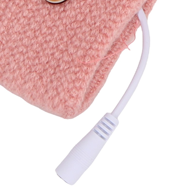 Heated Mitten Gloves Double Sided Heating Promote Blood Circulation USB