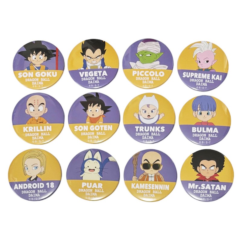 Small Planet Dragon Ball Daima Can Badge Kamesennin (Mini)