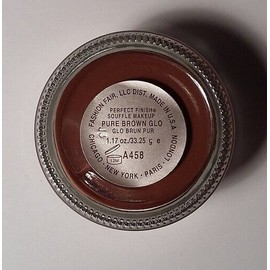 FASHION FAIR Perfect Finish PURE BROWN GLO A458, SOUFFLE MAKEUP  1.17 OZ