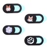 Hemobllo Paquete de 4 Fundas de privacidad para cámara, Lindas