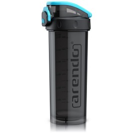 arendo Protein Shaker Bottle, BPA-Free with Mixball, 800ml, Leakproof, Perfect for Mixing Powdered Shakes pre Workout, Premium Shaker for Protein Shakes, Dishwasher Safe