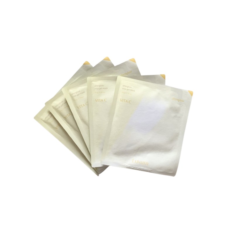Lovium Loveum After Glow Yuzu Gel Mask Pack 5 sheets