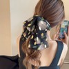 Large Hair Clip, Hair Clip, Ribbon Clip, Ribbon, Multi-Layer, Firm