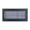 Fits 14x6 Duct Opening Steel Adjustable Air Supply Grille by