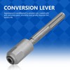 Hammer Drill Adapter Sandblasting Anti Rust Anti Corrosion Durable Shank