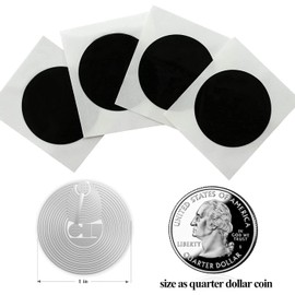 10 NFC Tags Stickers,NTAG215 NFC Tag,(25mm/1inch) Programmable 504 Bytes Memory NTAG215 Tags, Compatible with All NFC-Enabled Phones and Devices
