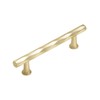 SORWDUERM Pack of 2 Cabinet Handles, Gold Handles, Furniture Handles,