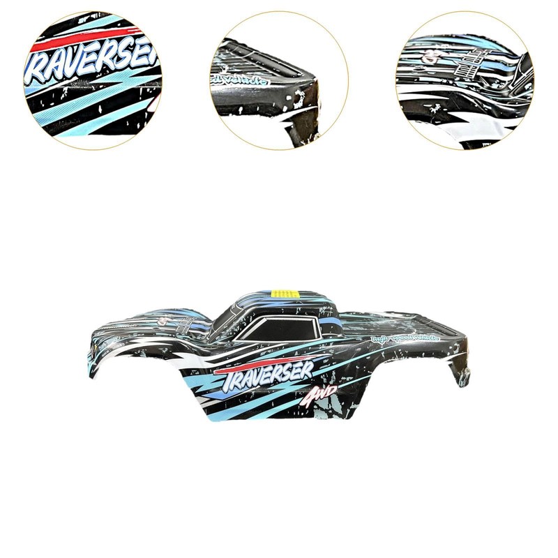 Qianly 1/14 RC Body Shell DIY Modified Professional Lightweight Hobby