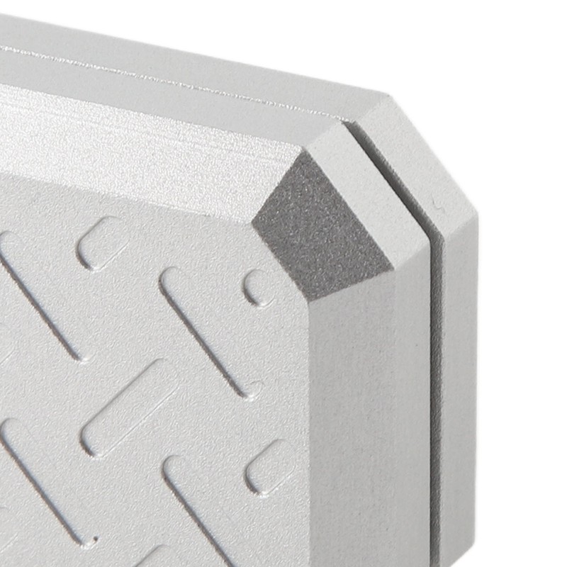 Push Slider Card Toy Textured Pattern Anxiety Relief Aluminum Alloy