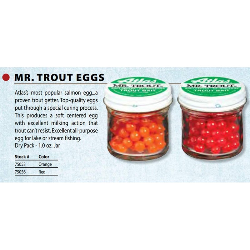 Atlas 75056 Mr. Trout Sugar Eggs
