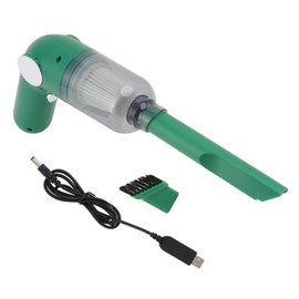 50W Vacuum Cleaner Handheld Cordless Vacuum Cleaner USB Charging Portable Dust Catcher for Car Household Dark Green