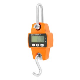 QWORK® Digital Hanging Scale, 300KG / 660lb, Aluminum Digital Luggage Scale, For Wharf Weighing, Steel Raw Materials, Fishing