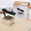 HULISEN Square Biscuit Cutter, 2.75 Inch Stainless Steel Cookie Cutter