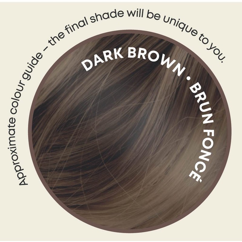 It's Pure Organic Herbal Hair Dye in Dark Brown 110g