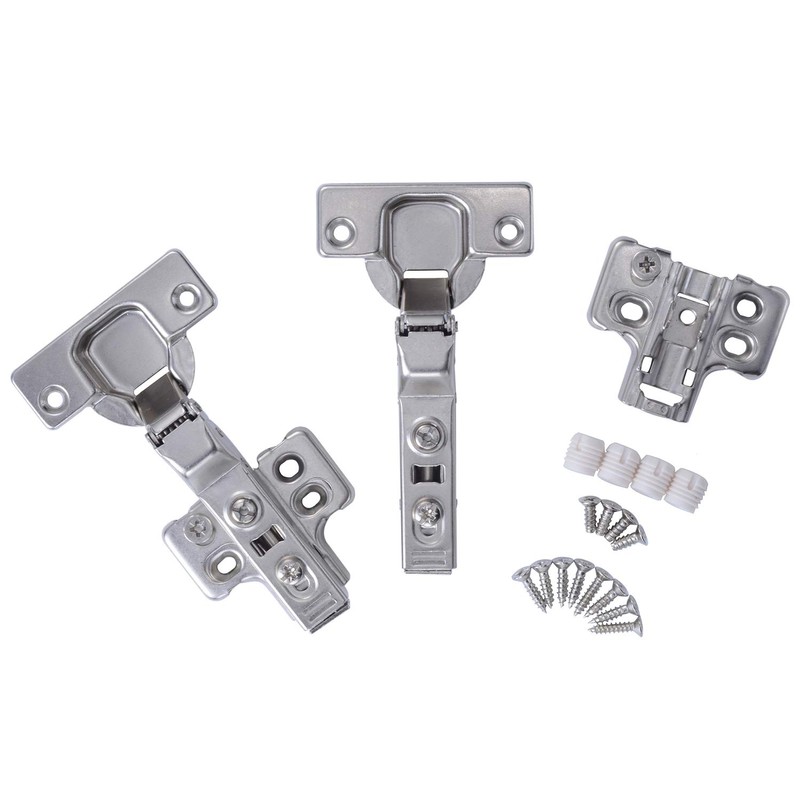 Luokim Cabinet Door Soft Closing Half Overlay Concealed Hinge with