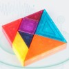 3D Magnetic Tangram Building Blocks Kids Brain Teaser Shape Recognition