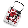 Love Bug Cute Valentine's Day Party Ladybug Tote Bag