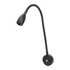 LED Reading Light 3W Wall Mount Reading Lamp Flexible Gooseneck